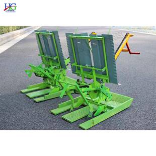 小型手摇插秧机手摇单行双行水ATV稻苗备农种用设水田水稻插种机