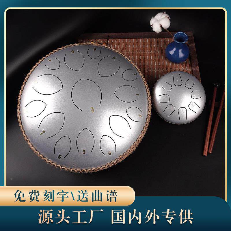 空灵鼓1业寸15音高音伴侣莲花国风无忧DMQ鼓鼓4专级打击乐器现货