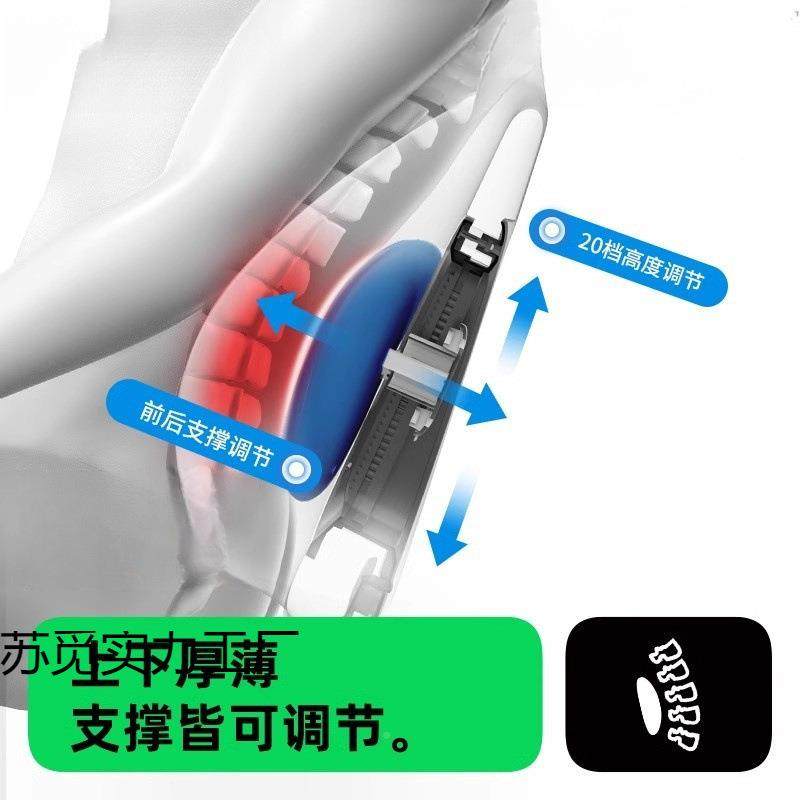 垫汽车腰靠可调83节式护腰2025款背腰车靠载座车椅靠垫用腰枕