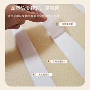 软小雪床头靠垫球床头靠垫室卧榻米榻床头软包圈圈绒床头靠垫奶油