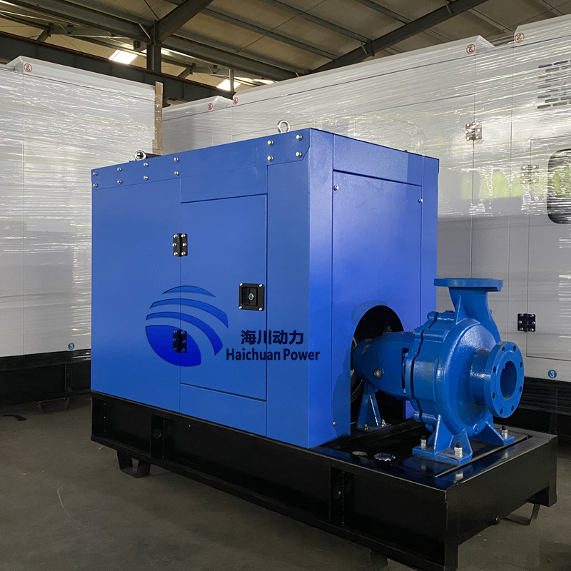 柴油机水泵一体机500/800/1000立方自吸排污抽水移动防汛洪水泵车