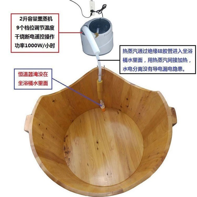臀浴桶坐浴桶大人家用泡臀桶熏蒸木桶女加热恒温泡腰桶半身泡澡桶