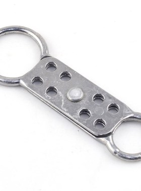 万用铝制搭扣锁/泛用八孔连牌锁/挂牌上锁锁具66513