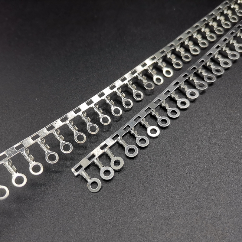 圆形接线片/小型圆形2.2/2.5/3.2/4.2横带接线端子冷压端子OT细线