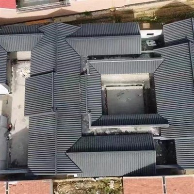 青瓦仿古瓦古建青瓦瓦仿古小青瓦陶土板瓦片青砖青瓦量大从优