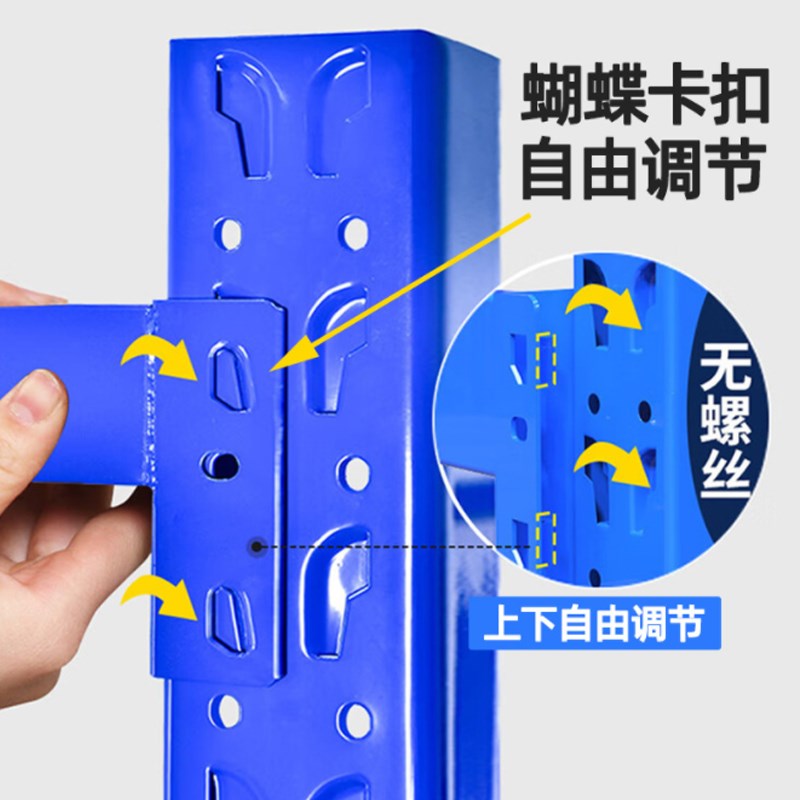 仓库仓储货架置物架多层家用储物架商用超强承重重型展示架铁架子