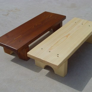 简约加厚天然实木方凳换鞋凳子松木花架垫脚台阶置物落地矮小板凳