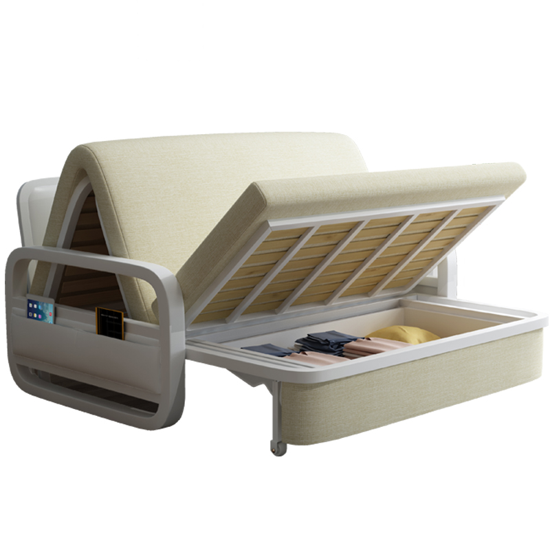 沙发床抽拉式 一米二可折叠两用单人1米宽小户型网红款阳台折叠床