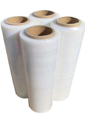 缠绕膜50cm透明加厚包装PE保护自粘拉伸打包膜包邮10cm-150cm