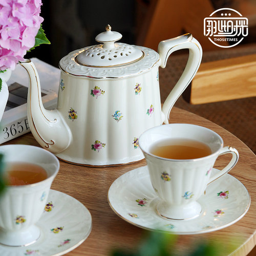 下午茶杯家用茶具套装欧式咖啡壶水杯水I壶套装小精致高档咖啡杯