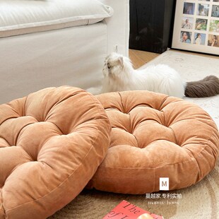 M.Life g灯芯绒榻榻米垫圆蒲团垫凳子椅垫打坐垫布艺加厚美臀座垫