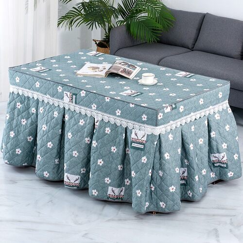 新款烤火罩套加厚电炉罩长方形茶几桌布电L暖炉套取暖烤火炉套罩