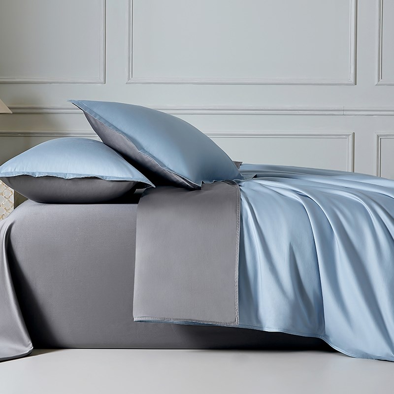 100支被套单件全棉磨毛单双人150x200x230被单床单被罩四件套