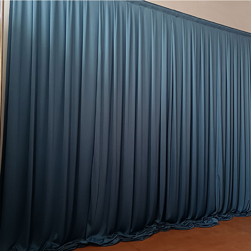 婚庆背景布幔纱幔婚礼舞台幕布帷幔打底布牛奶丝弹力布婚礼装饰布