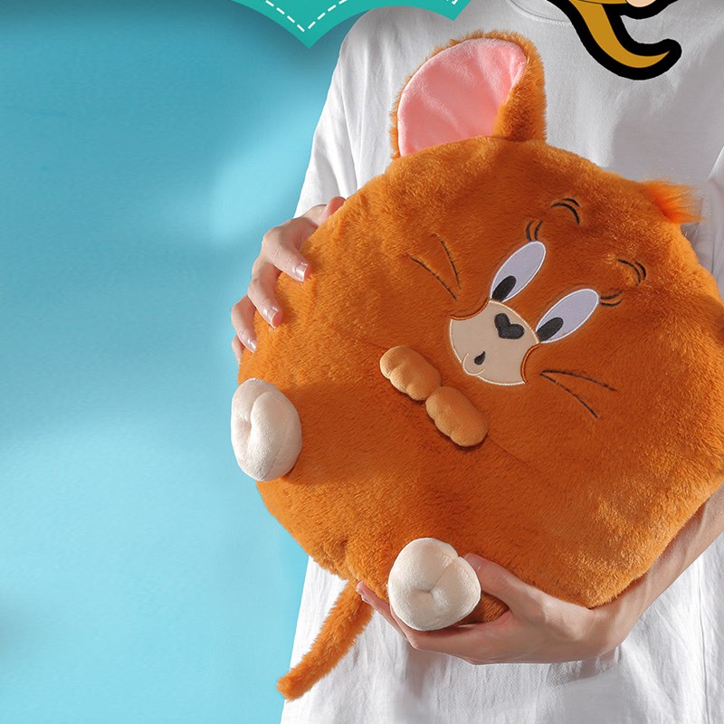 猫和老鼠毛绒抱枕可爱猫咪玩具公仔女孩抱睡玩偶靠枕娃娃节日礼物