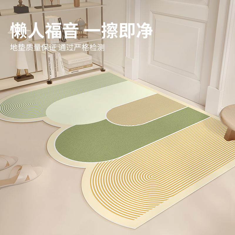 入户门地垫pvc可擦免洗2024新款可裁剪地毯门垫进门脚垫家用垫子