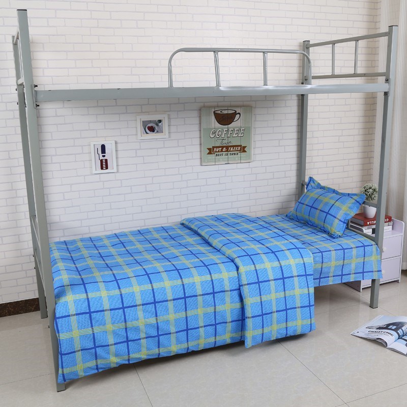 纯棉床单三件套宿舍单人90mm单人大学生1米5学生上下铺