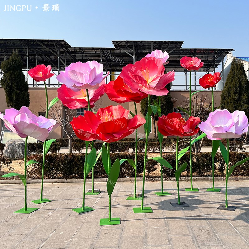 纸花户室外防水晒纸艺花eva泡沫dp点装饰扮商场售楼部房地产美陈