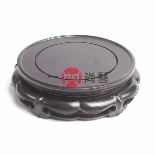 木质底座奇石底座花盆工艺品底座鱼缸花瓶可旋转底座架子酒坛底座