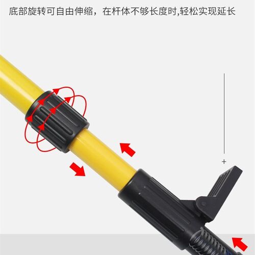 水平仪升降支伸缩杆架子红外线支架顶杆水准仪拼接悬吊P式天花板