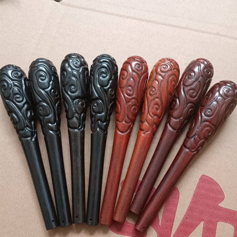 精品黑檀紫檀二胡琴轴