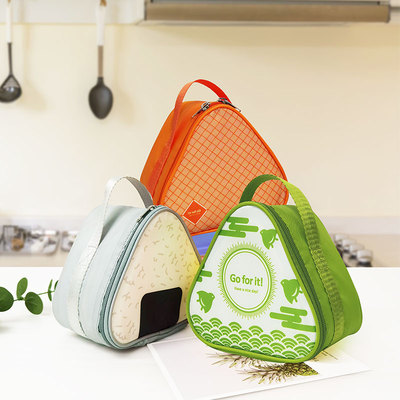 刚巧饭盒手提保温袋子加厚铝箔小学生上班族迷你儿童饭团包便当袋