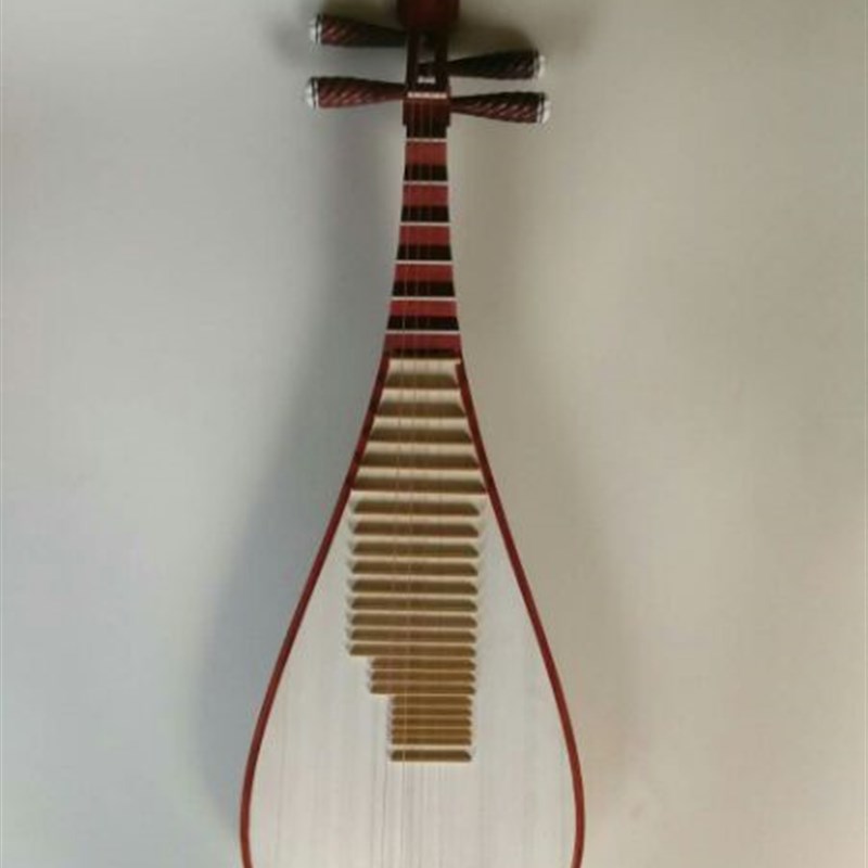 满瑞兴非洲红木成人琵琶非洲紫檀花梨木抛光琵琶乐专业演奏级琵琶