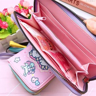 钱包女高颜值长夹儿童男孩女孩学生新款钱夹钱袋卡包钱夹子卡直发