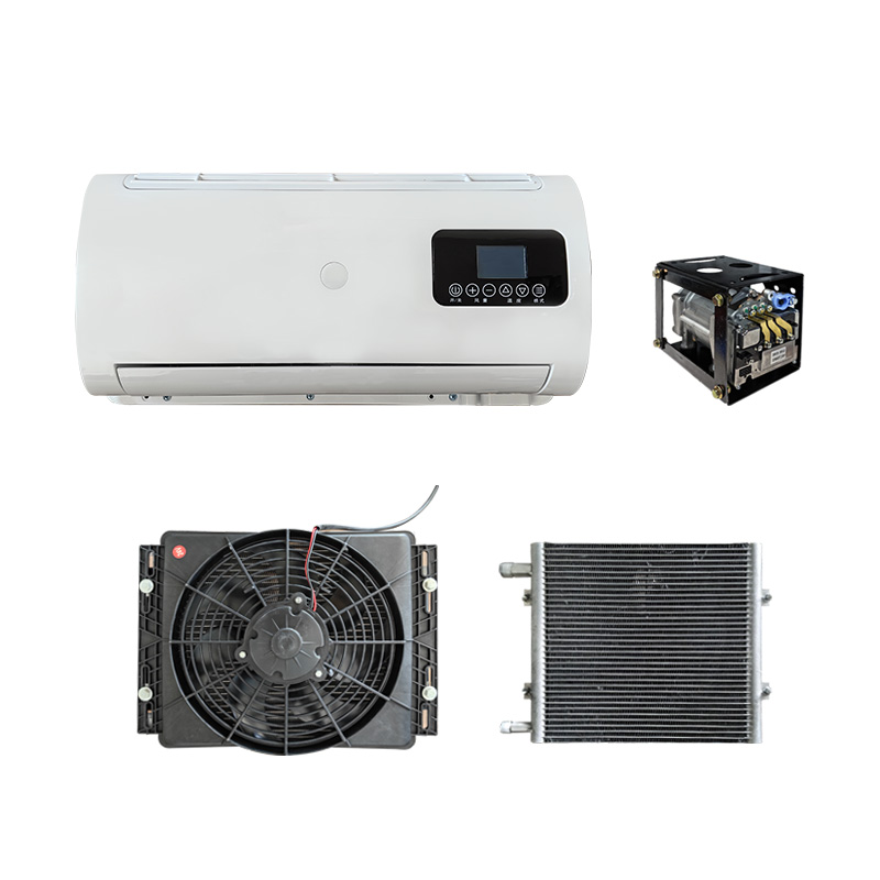 大通房车改装隐藏式电动制冷变频小空调12v24v床车汽车载驻车空调