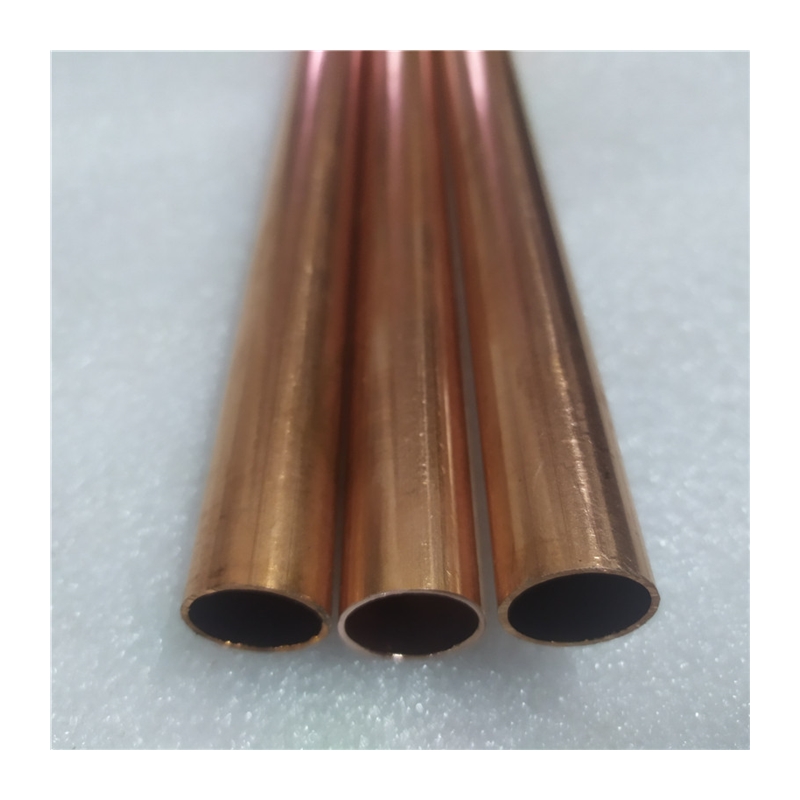 新款T2紫铜管1 2 3 4 5 6 7 8 10 12 14 20 红铜管硬态纯铜管空心