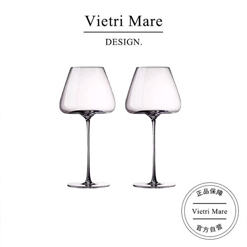 Vietri Mare玻q璃杯水晶高脚红酒杯套装酒杯勃艮第杯酒具丨肯德尔