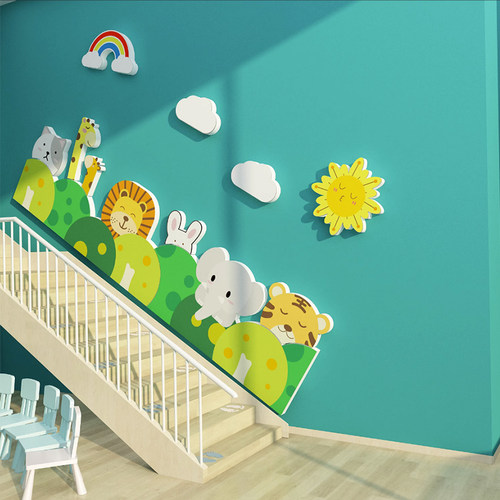 森林之家幼儿园墙面装饰文化环境创布置材料主题成品背景教室班级