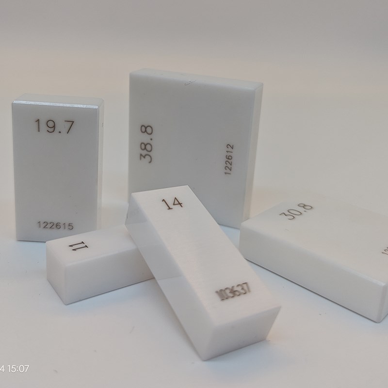 氧化锆陶瓷量块标准校正块 块规量规0.5-100高精度0.001/0.0004