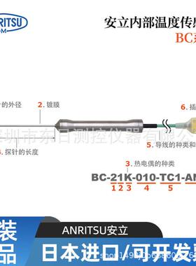 日本BC-91K-010-TC1-ASPC/ANPC食品内部温度传感器