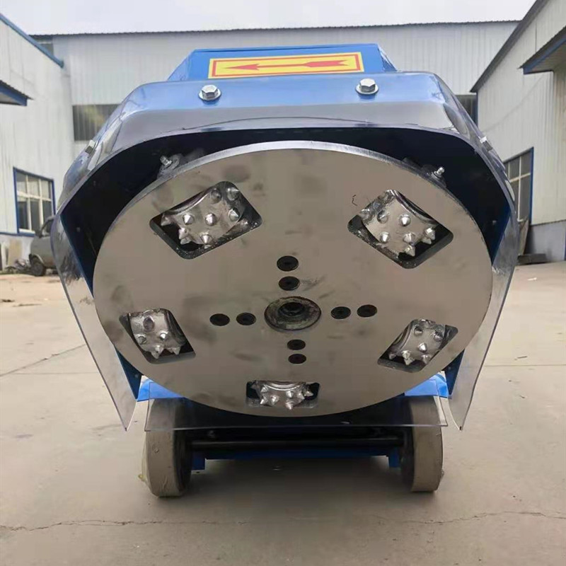 电动铣刨机混凝土水泥地面拉毛洗刨机柴汽油旧地平凿毛翻新刨地机