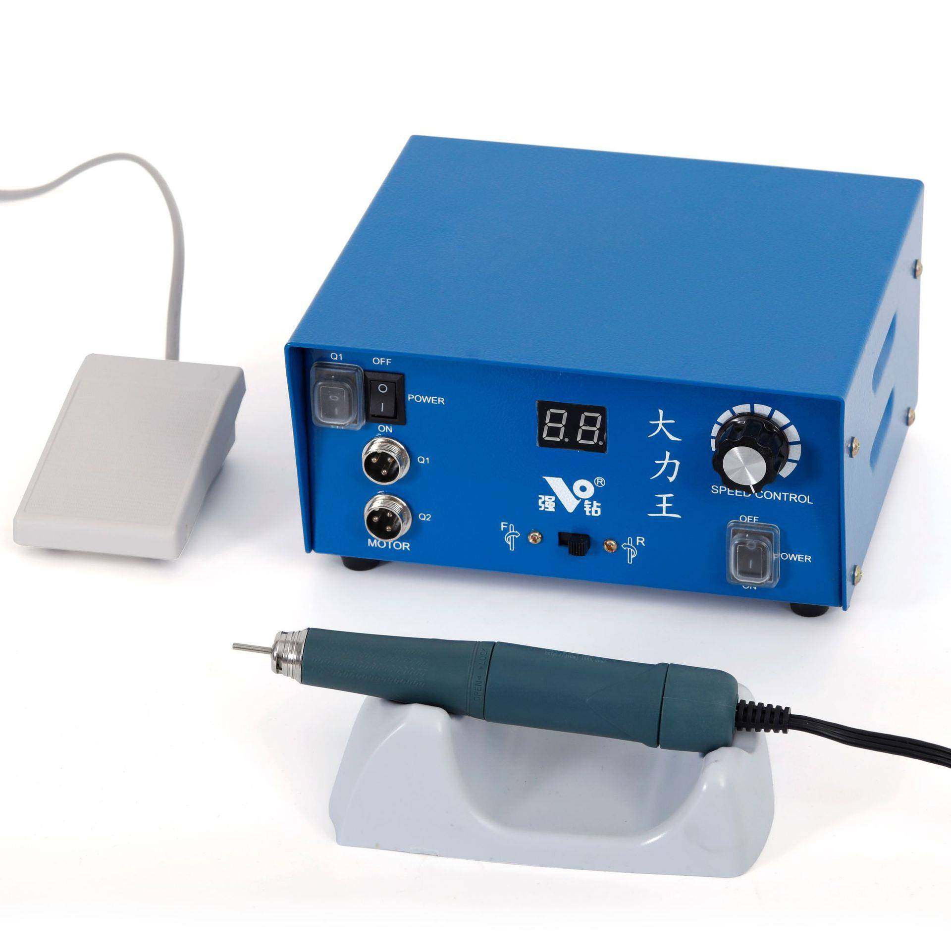 无刷大力王打磨电子雕刻机玉石翡翠木雕10双卡9万无刷电子机