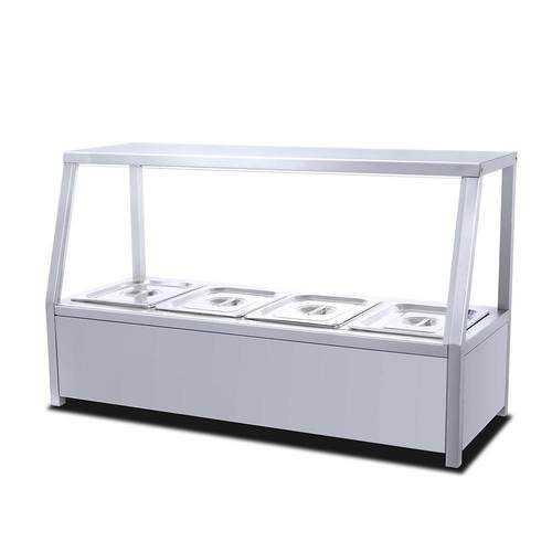 商用台式电热保温汤池不锈钢保温售饭台电热保温快餐保温售菜台