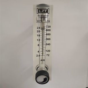 40GPM 不带阀 面板式 水 150LPM 测量范围 流量计 4040M LZT