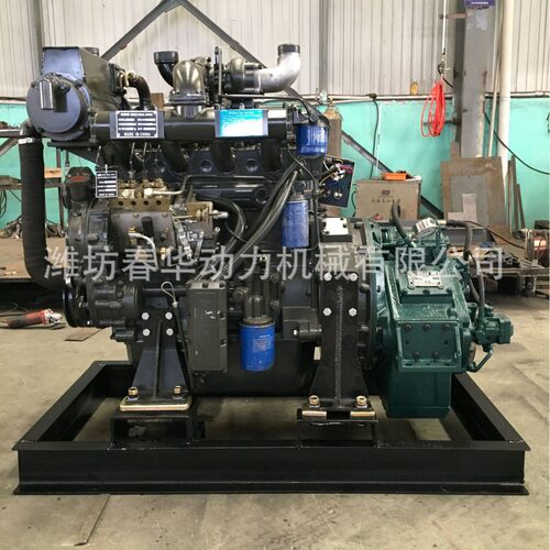 63KW船用柴油机潍柴里卡多R4105ZC发动机带动力输出挂桨机用
