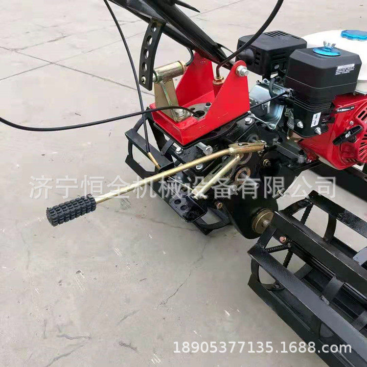 新型手推混凝土路面铺平机摊平摊铺扒灰机生产厂家
