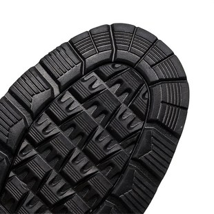 夏季 男女款 透气工装 鞋 透气孔 劳保鞋 镂空工地皮鞋 黑色皮鞋