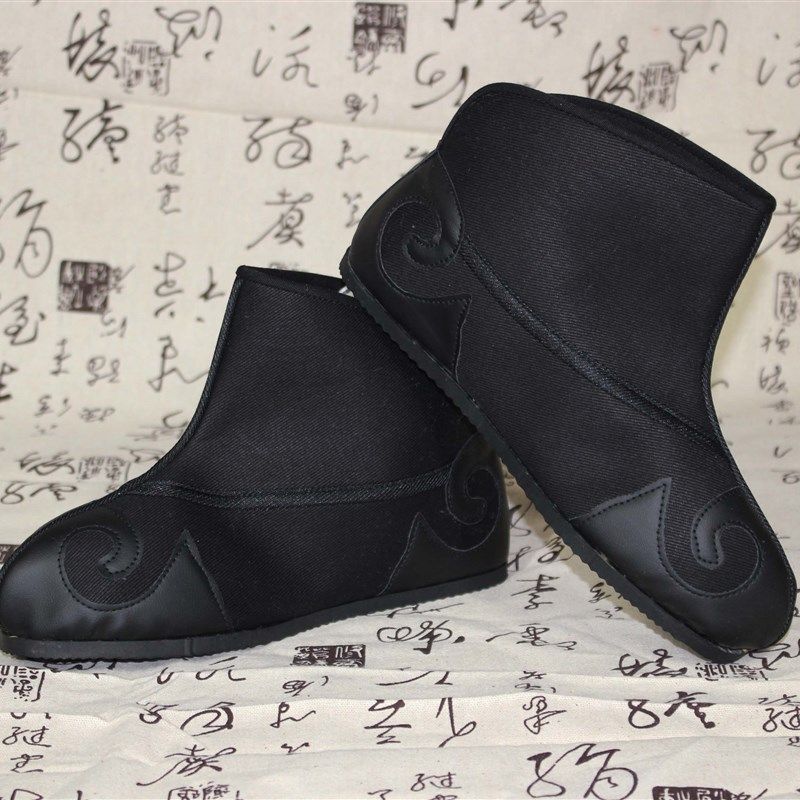 戏剧京剧快靴小兵鞋男女影视古装鞋平底鞋武打靴内增高龙套靴子,运动/瑜伽/健身/球迷用品,古典舞鞋,淘宝优惠券,粉丝福利购,淘宝优惠卷