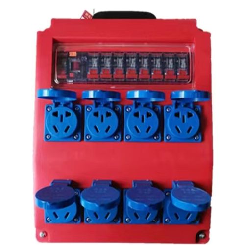 工地移动手提电箱插座漏电保s护漏保五孔10A16A220V工业插座380V