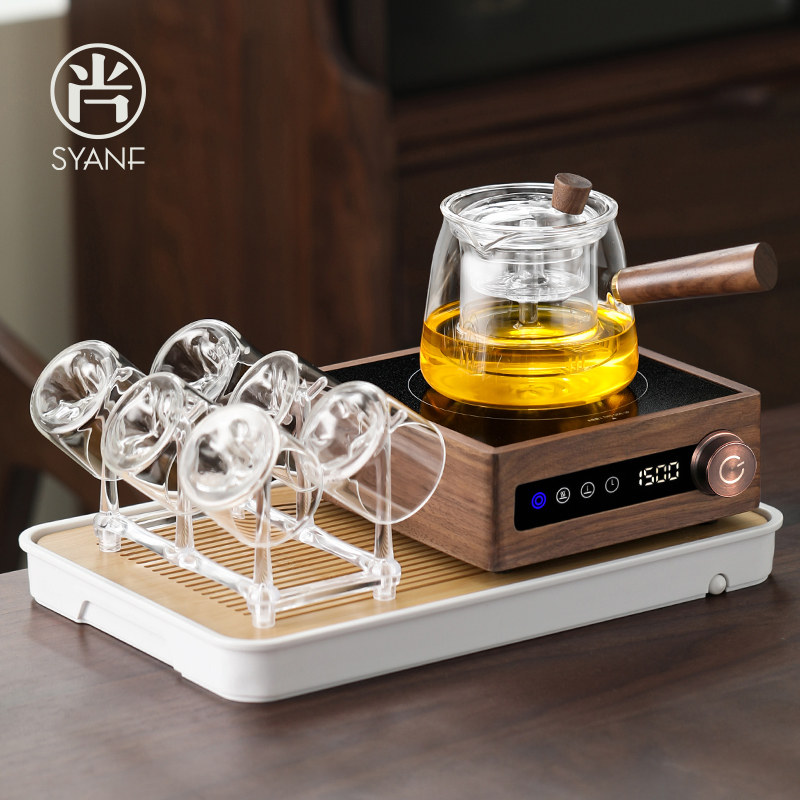 玻璃煮茶器大功率电陶炉提梁壶家用蒸茶小型茶炉泡茶器煮茶壶套装,餐饮具,茶壶,淘宝优惠券,粉丝福利购,淘宝优惠卷