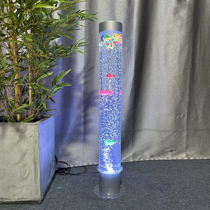 亚克力卧室新居墙摆件气泡水族婚庆路引水柱管室内形象装饰背景
