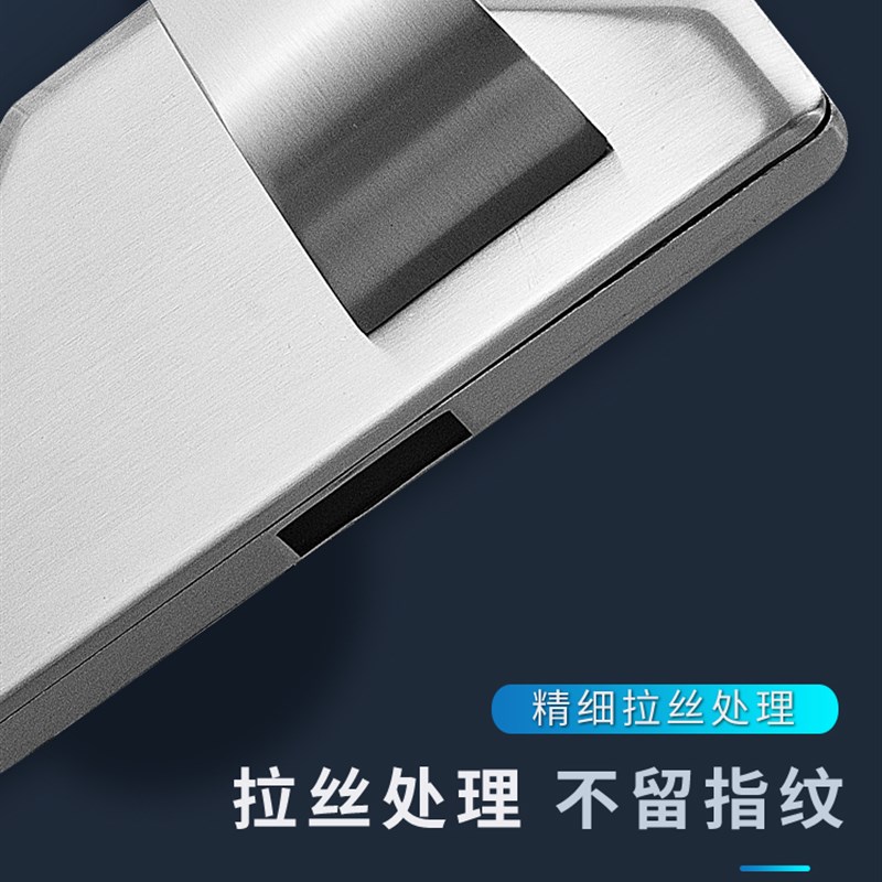 比凡209单门双门玻璃执手锁办公室大门左右执手锁不锈钢玻璃门锁