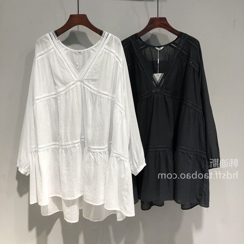 胖mm2-300斤加肥加大码纯色V领宽松中长款长袖透气薄衬衫防晒衫女,女装/女士精品,时尚防晒服,淘宝优惠券,粉丝福利购,淘宝优惠卷