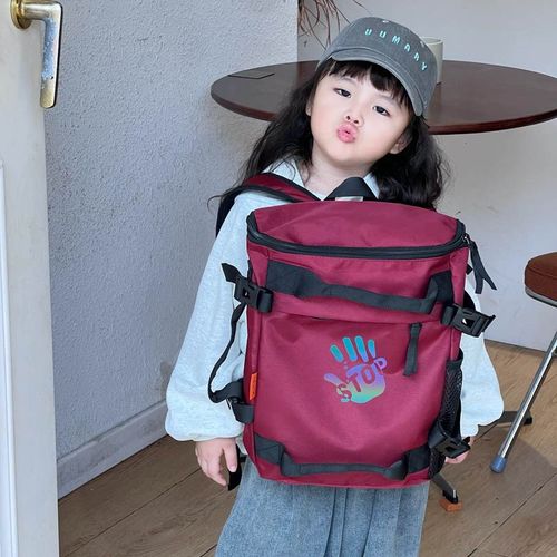 男孩超轻便尼龙帅气双肩包儿童旅行出游背包男童女孩幼儿园书包韩