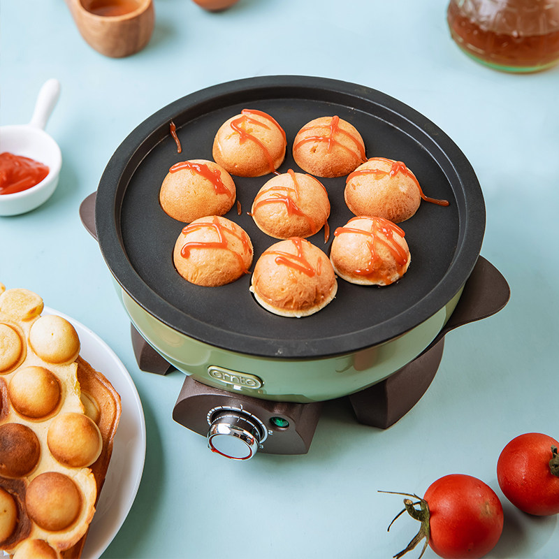 ERNTE电煮锅宿舍锅小绿锅多功能一人食电火锅小电锅家用单人迷你