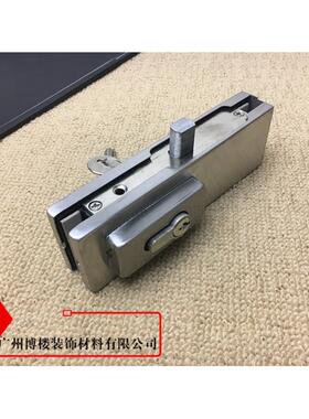 玻门地锁无PUS010办公室商店玻璃璃锁门插销框玻璃门锁夹地锁